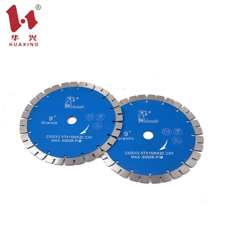 9inch 230mm Granite tools Wall grooving cutting diamond circular granite stone concrete cutting saw blade