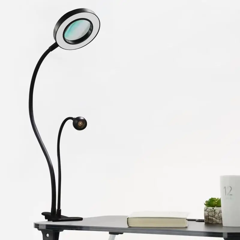 2024 Factory wholesale OEM high quality double head uv curing lamp USB led desk lamp for manicure for beautiful eyelashes