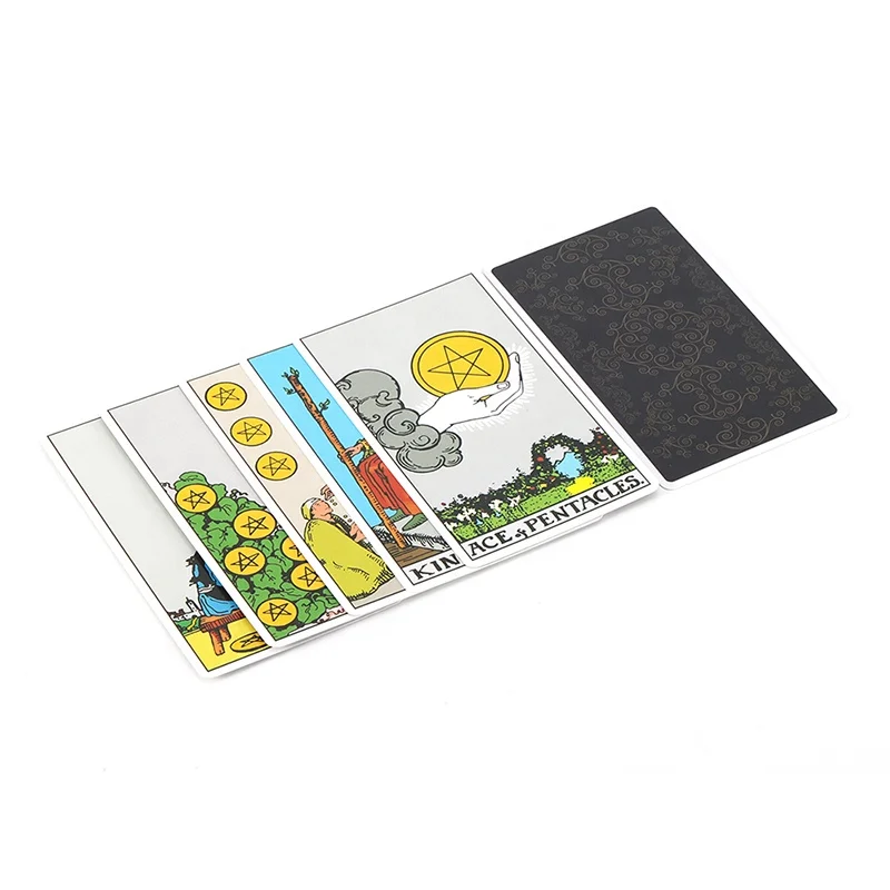 Factory High Quality Wholesale Cards Printing Tarot Card With Instruction
