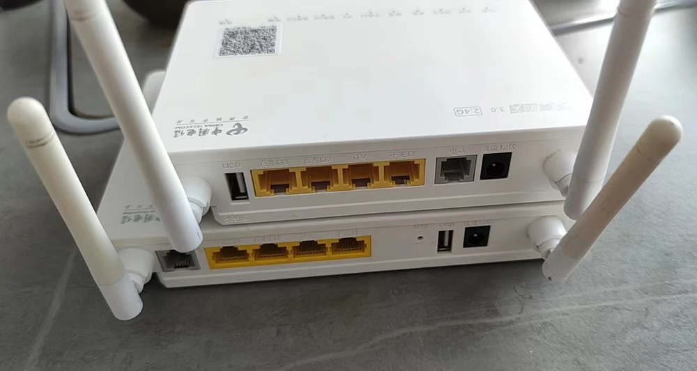 Ready Stock F450 EPON 1GE+3FE+WIFI Same as  F460 v6.0 Used F450 Ftth EPON Onu Modem For Home