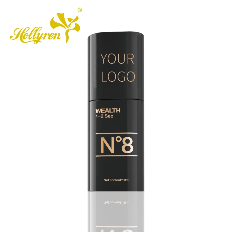 0.03Ml Precise Colorful Drop Eyelash Extension Glue With My Logo Wholesale Cruelty Free Fast Drying Adhesive Glue