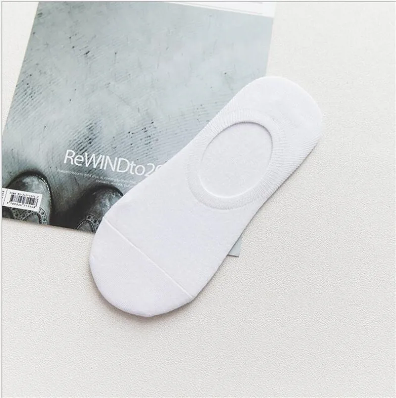 Wholesale Custom Men Women Low Cut Invisible Boat Short Socks No Show Black White Cotton Solid for Man Quick Dry Anti-slip