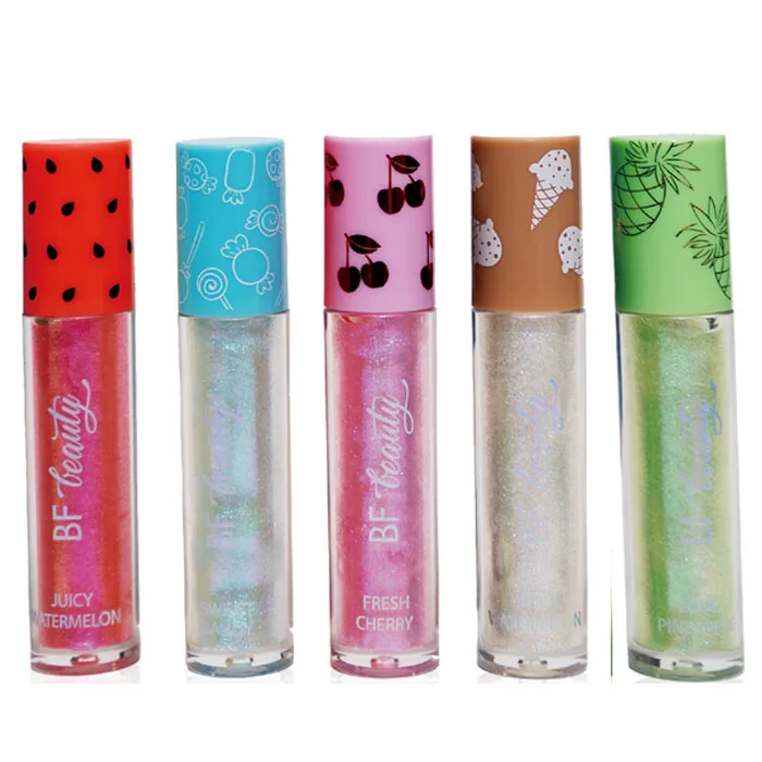 Ali Express Clear Glitter Honey Gloss Irredescent Lustre Strawberry Glossy lip glosscute lip gloss