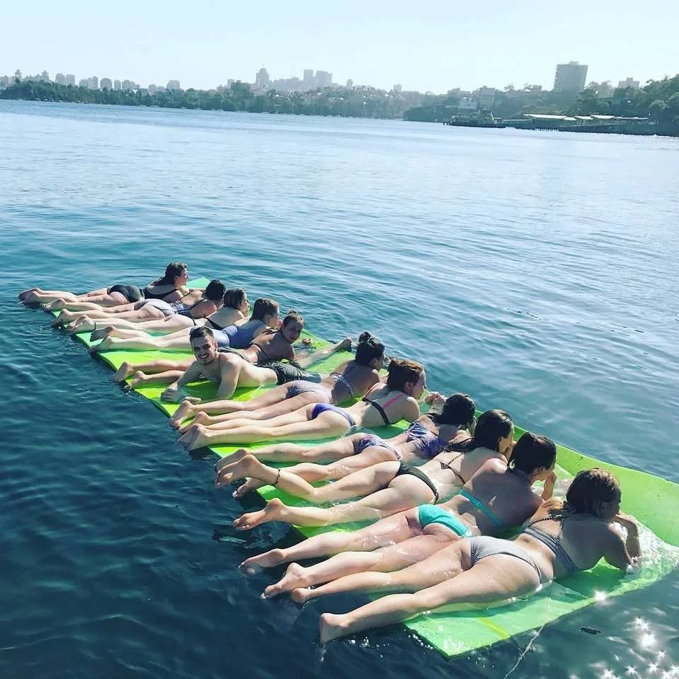 Производитель плавающих ковриков, водные игрушки, лодки, плавающие для водных видов деятельности, летнее забавное игровое оборудование из пенопласта 20 18 15 12 9 футов