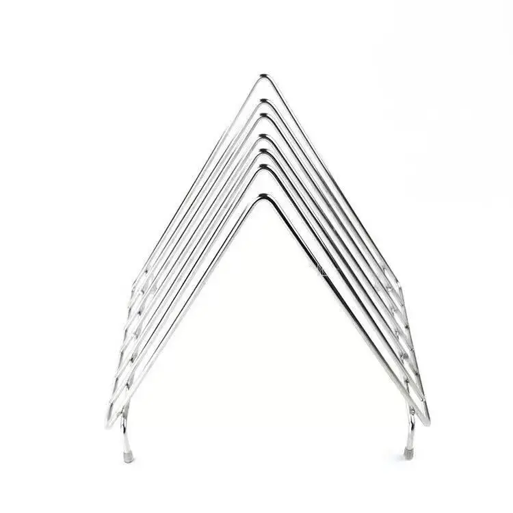 Thick Stainless Steel Cutting Board Rack Multi-grid Cutting Board Storage Rack Multi-purpose Pot Lid Rack
