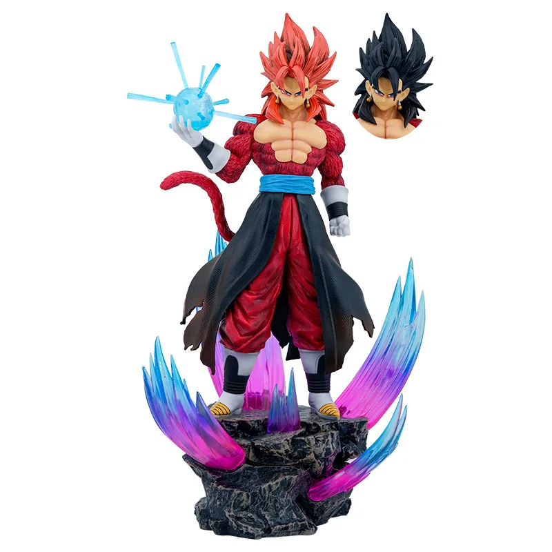 New 38cm Dragon-balls Anime Action Figures Super saiyan Vegetto Goku Vegeta Toys Kids PVC Luminescence Gifts for kids