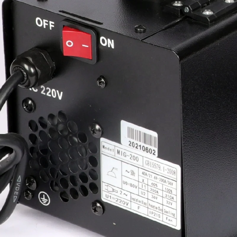 portable inverter mag mig welding machine MIG 200 gasless mig welders mag welding machine