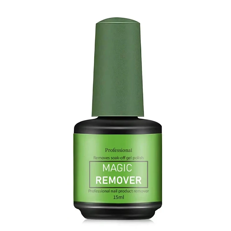 Private Label 15ML Soak Off  Magic Gel Nail Polish Remover Liquins Strong Quick Easy Polish Remover Gel Remover
