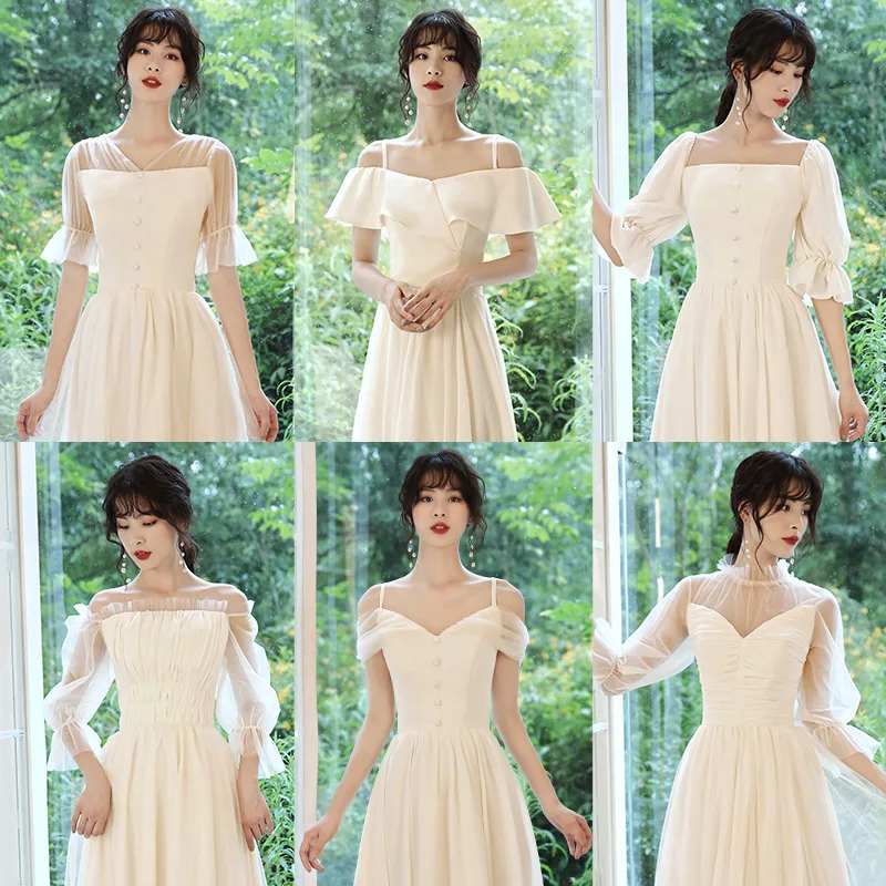 Bridesmaid Wedding Mermaid Bridal Gowns Dress