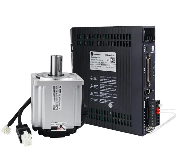 Leadshine AC servo Мотор пакет L7-100W драйвер 23 бит абсолютный датчик положения ACM2-04001L2F1-E23S-65 контроллер машины мотор