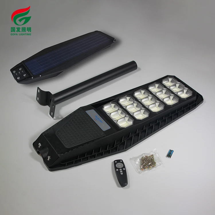  Уличная лампа Gofa на солнечной батарее Ip65 100 Вт 200