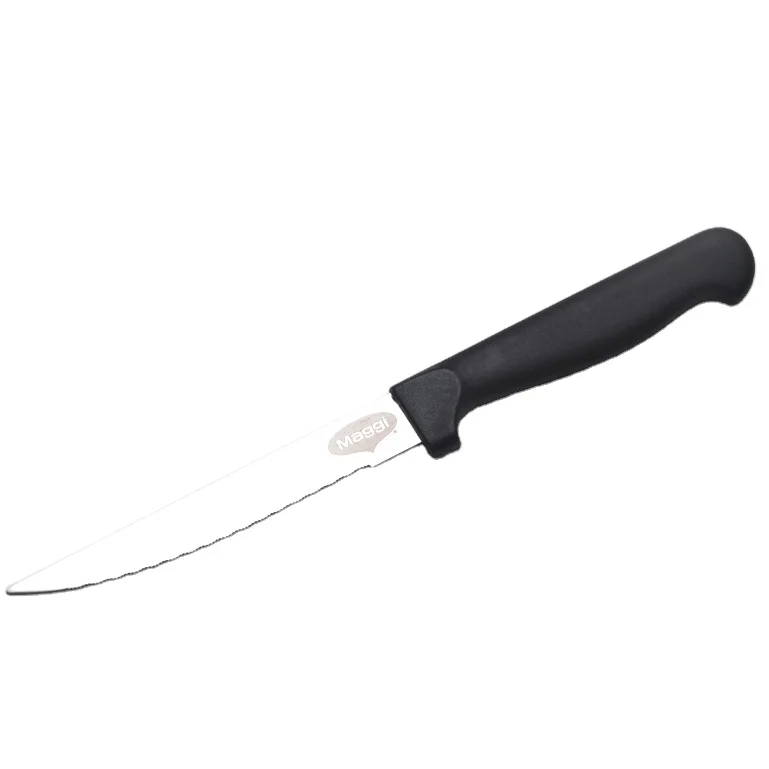 Serrated Bread Knives Kitchen and Steak Chef Knives Stainless Steel with Plastic Handles Metal CLEAVER Sustainable 3 - 5 Days
