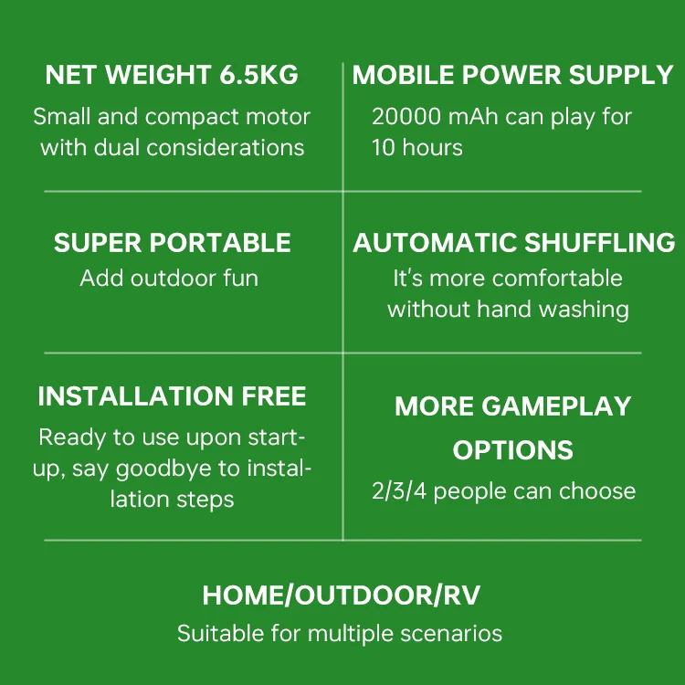 Handheld Mahjong Machine Outdoor Portable Mobile Fully Automatic One Mouth Mahjong Dispensing Machine
