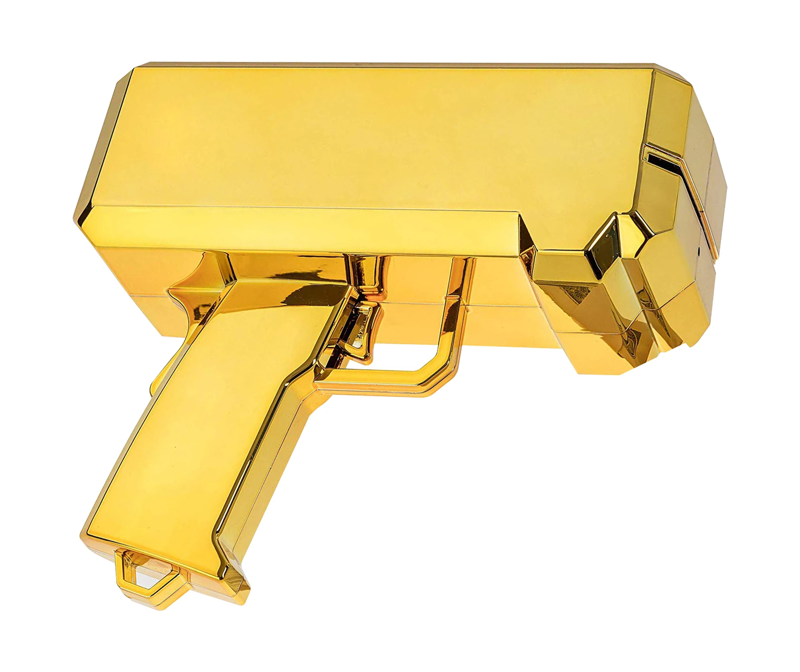 Cash Cannon Super gold Money Gun Fashion Toy Make It Rain Money Gun Red Christmas Gift Toys Pistol Children with OEM logo