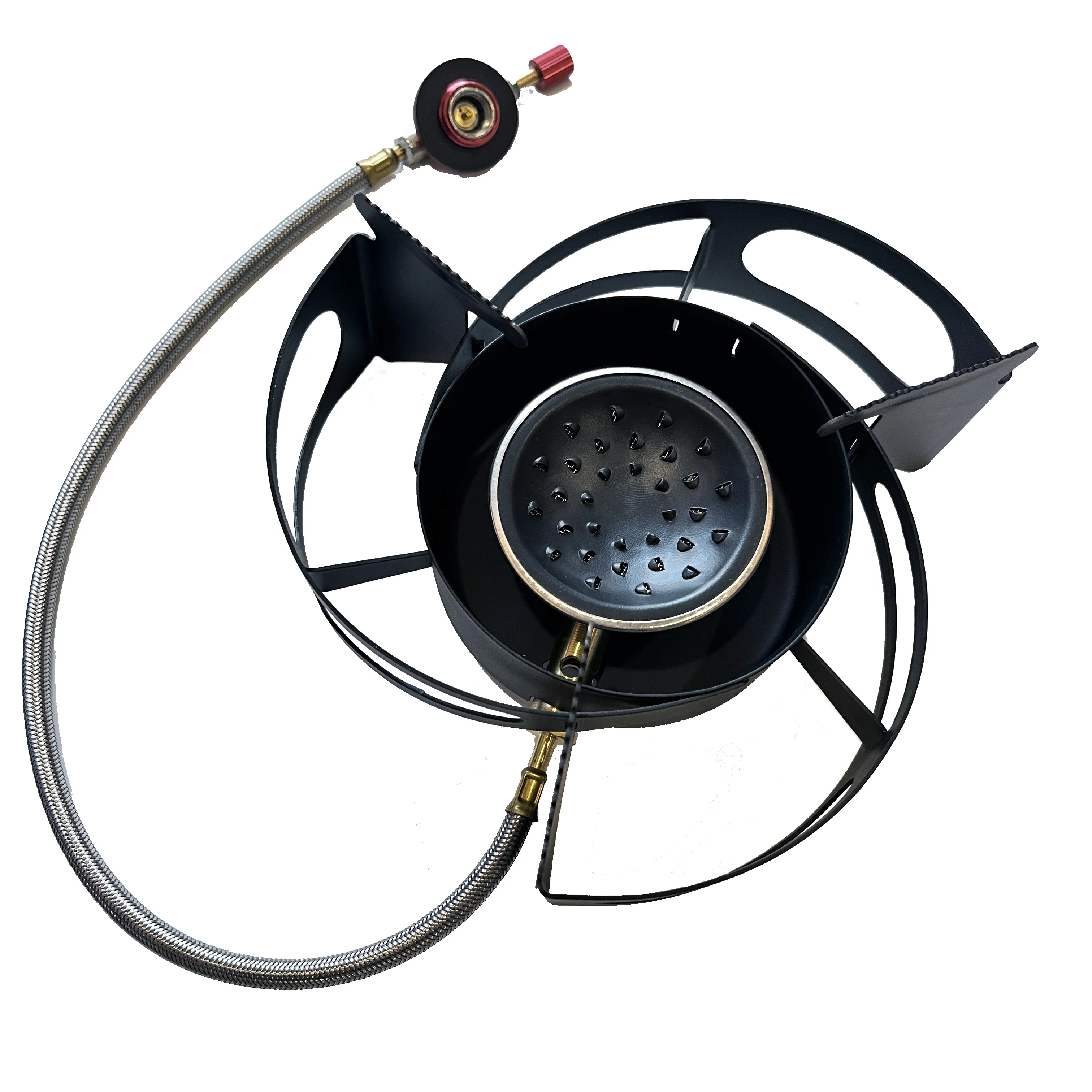 Ultra-light Outdoor Portable High Quality Titanium Alloy Folding Camping Mini Gas Stove