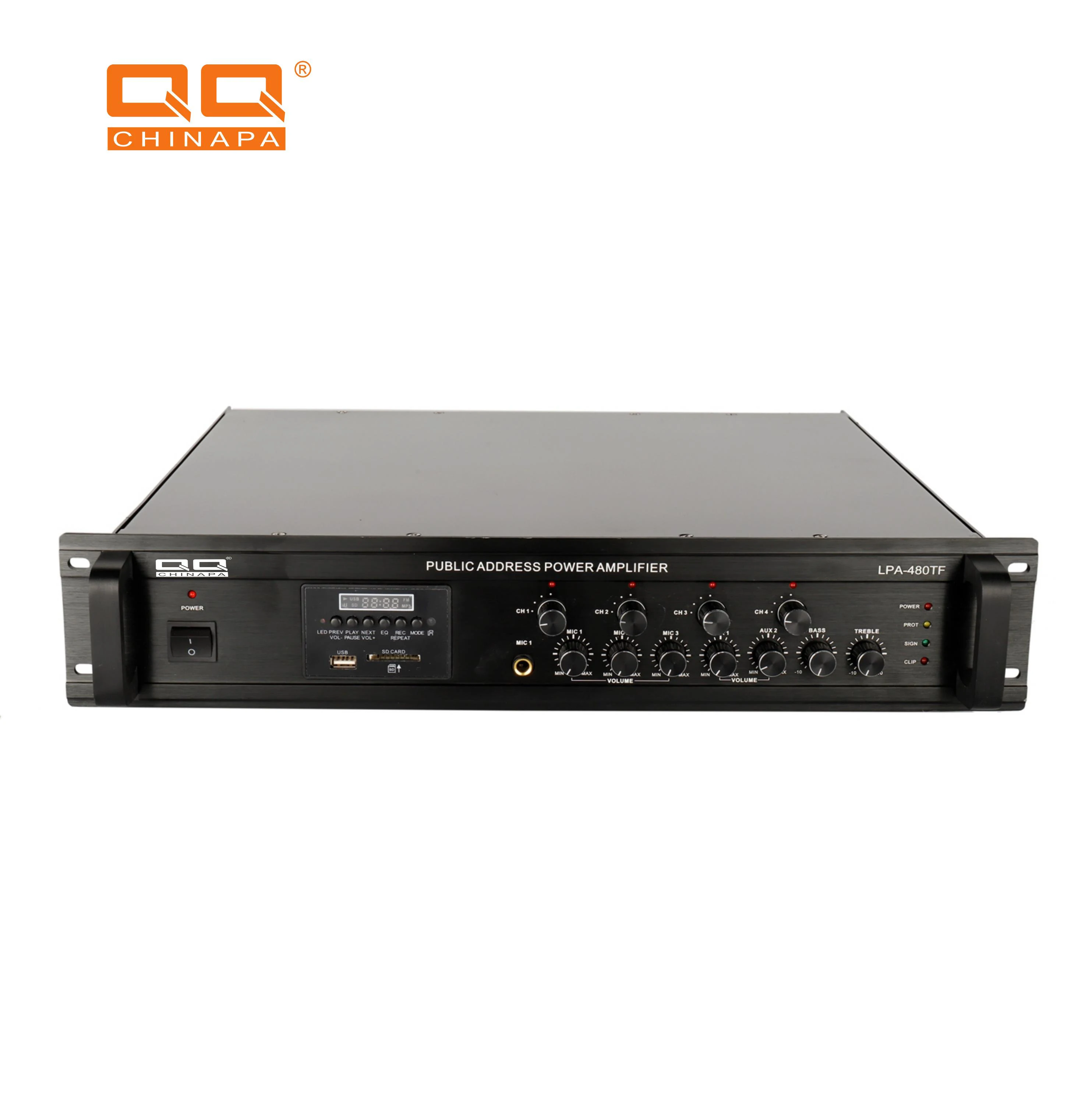 QQCHINAPA DJ Controller/Audio Console Mixer Power Amplifiers For Brocasting System,Sound System
