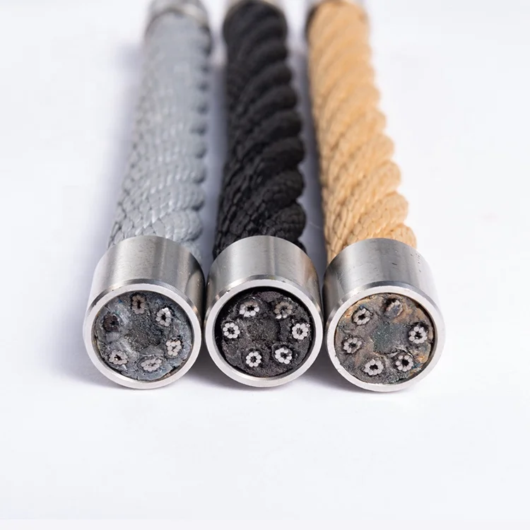 6x8+FC PP twisted compound rope for playground climbing tower