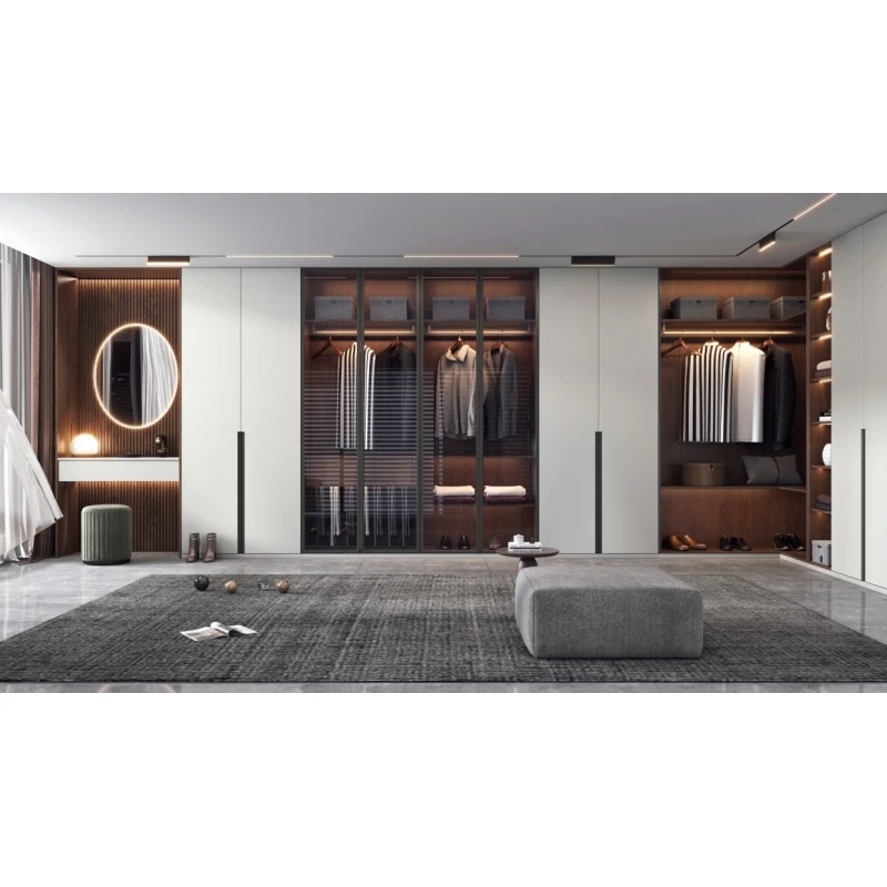 Индивидуальные современные шкафы шкаф для хранения Индивидуальный деревянные спальни с туалетным столиком