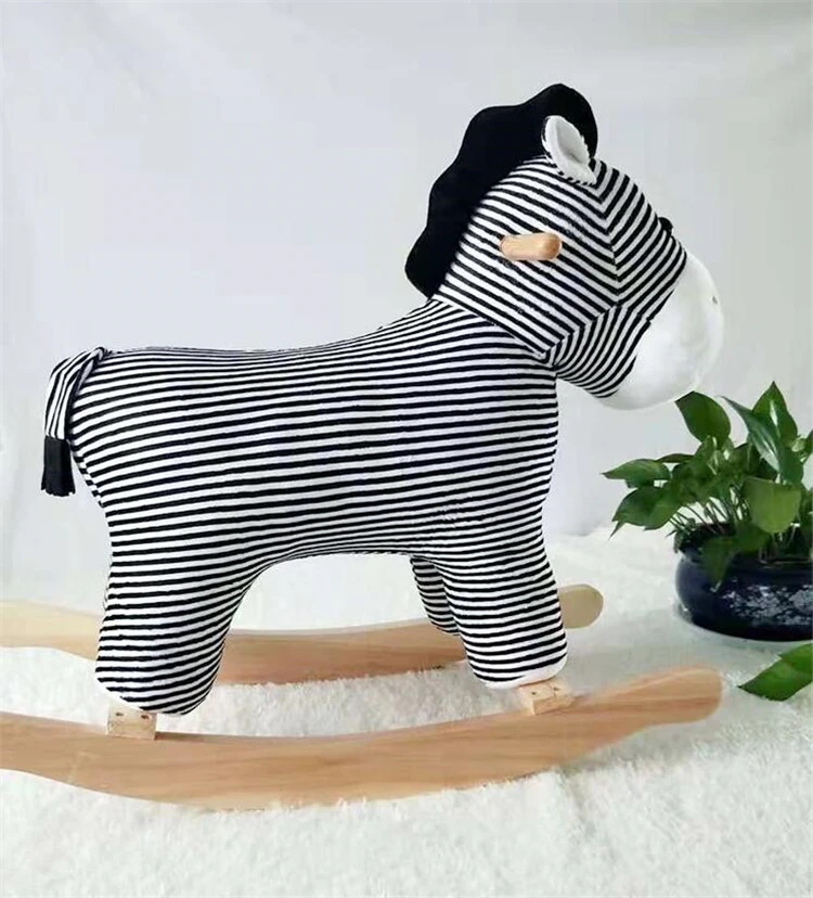 Factory Supplier Baby Toy Wooden Rocking Horse