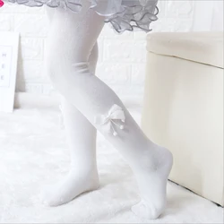 New Cheap Long Socks For Baby Girl Stockings Children Pantyhose With Bows Baby Tights And Socks