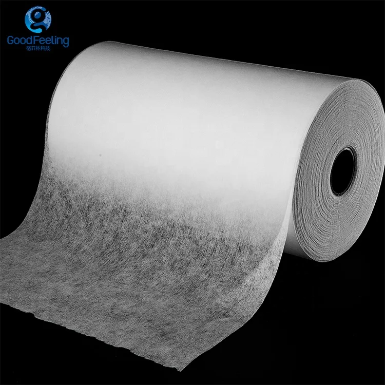 
Soft ES hydrophilic hot air non woven 24g hot air through nonwoven fabric top sheet for baby adult diaper/ sanitary napkin 