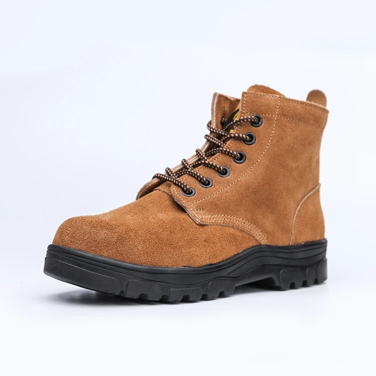 minium average working shoes high quality lightweight labor leather safety work boot non slip work shoes for women