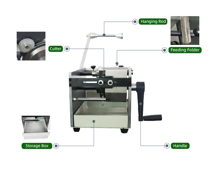 Resistance Capacitor Radial Component Lead Cutting Forming Machine Resistor Lead Cutting Machine