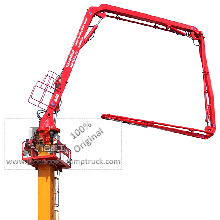 
Professional Manufacturer!33M Self climbing concrete distributor climbing concrete placing boom with best quality and price! 
