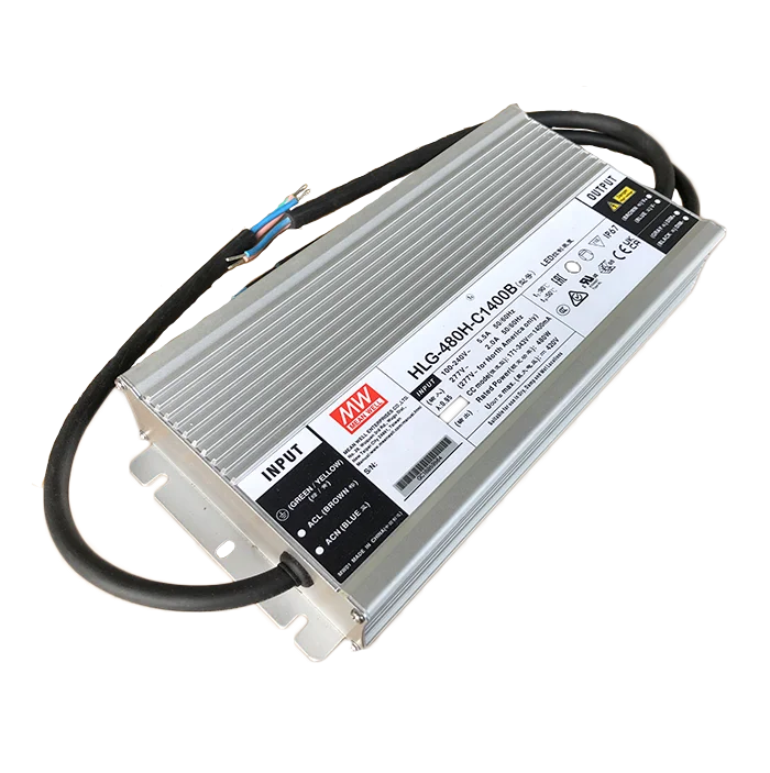 MEANWELL HLG-480H-C 1400ma led driver constant current dimmable led driver