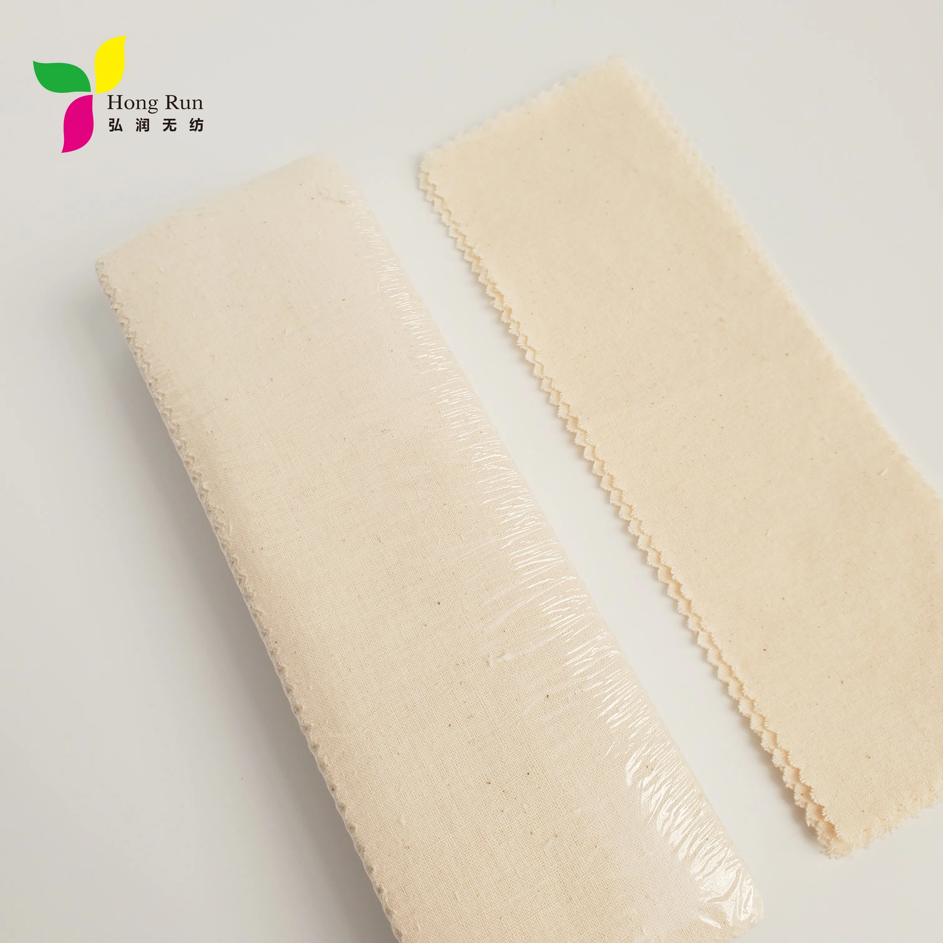 Cotton Fabrics Paper for Body and Facial Cotton Waxing Paper Spunlaced Nonwoven Fabrics Wholesale Muslin Cotton OEM Service