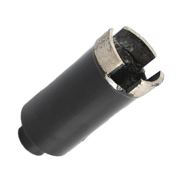 6-200mm Black M10 Shank Segment Sintered Marble Granite Hole Saw, Diamond Crown Core Drill Bit For Stone Porcelain Tile Dry Wall
