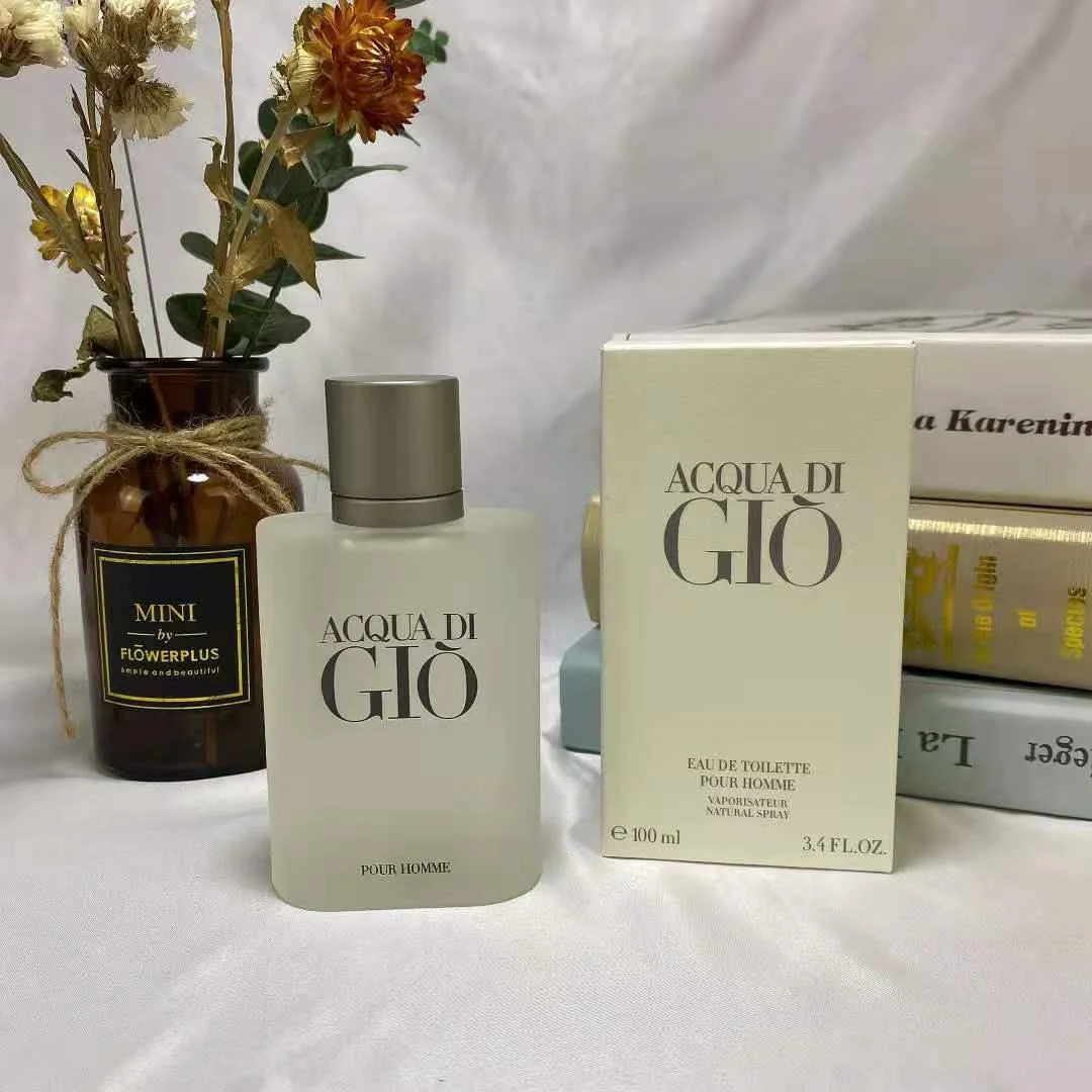 Acqua Di Gio 100ml Man Perfume Fragrance Pour Homme EDT Parfum Long Lasting Smell good quality high fragrance capactity Cologne