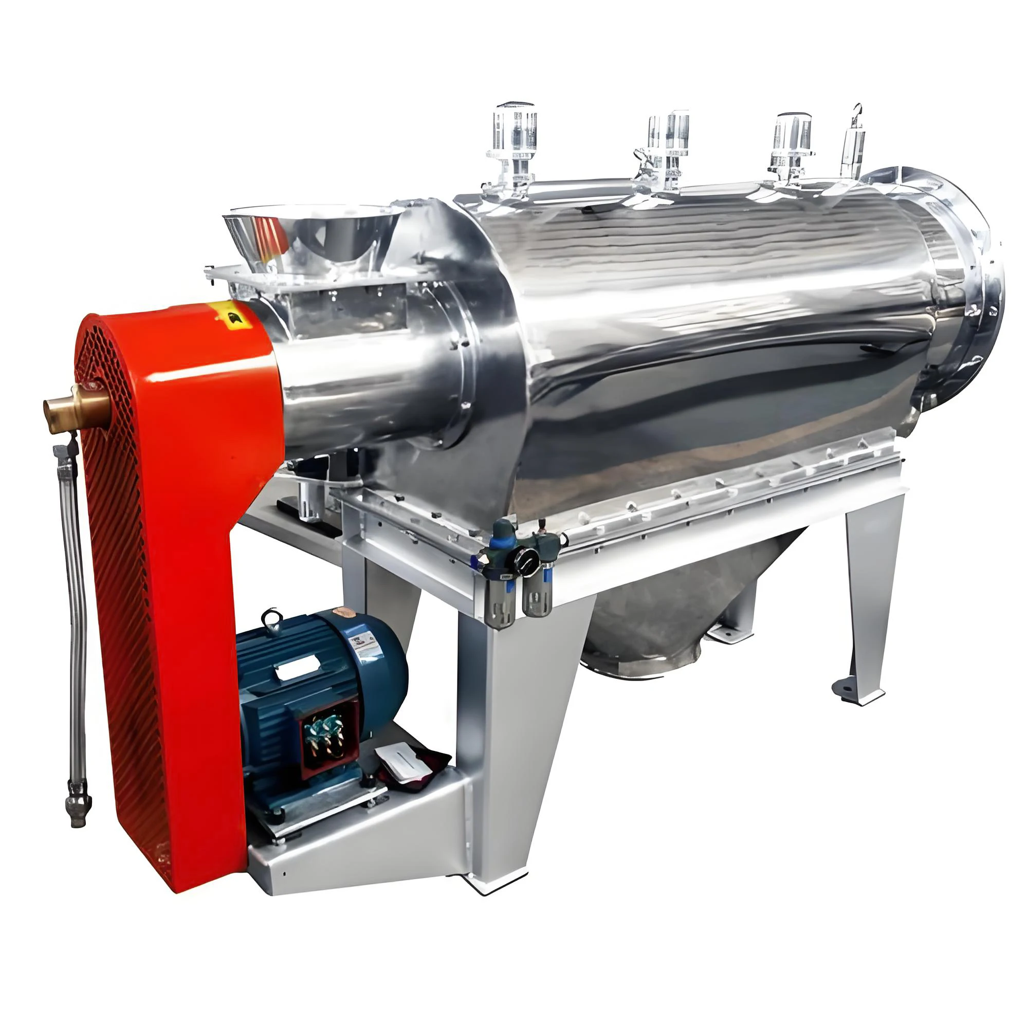 Wheat flour stainless steel horizontal airflow sieving machine can be customized centrifugal sieving machine