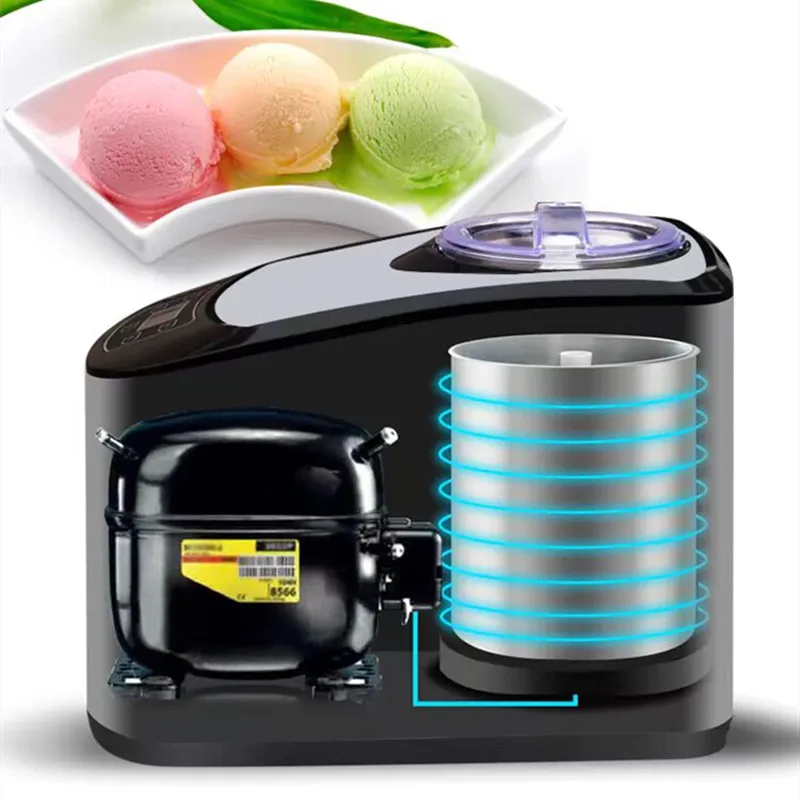 1.5L ICM-15A Household small commercial Mini Intelligent Full-Automatic Ice Cream Machine
