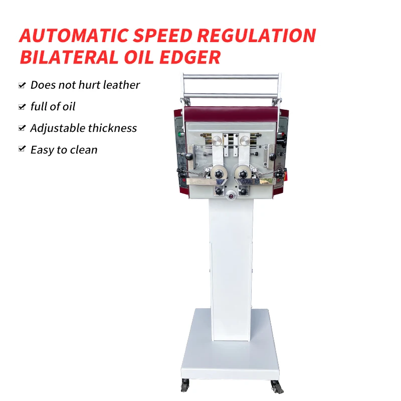 Promotional Standing Genuine Leather Belt Strap Bag Strap Edge Leather Edge Painting Machine