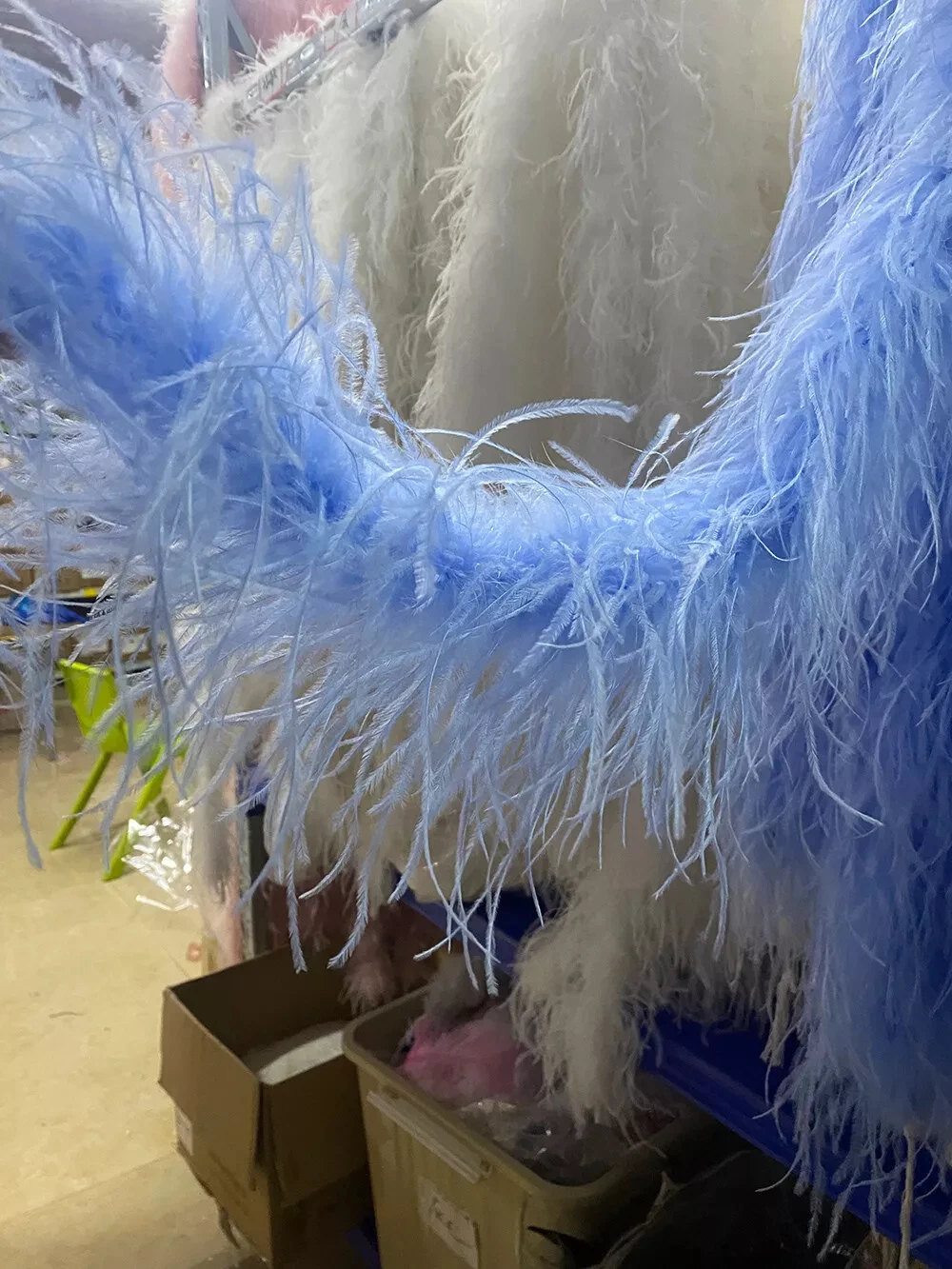 Boa Costume Dress Accessories Decorated Ostrich Feathers Boa 2ply  Feather Boas