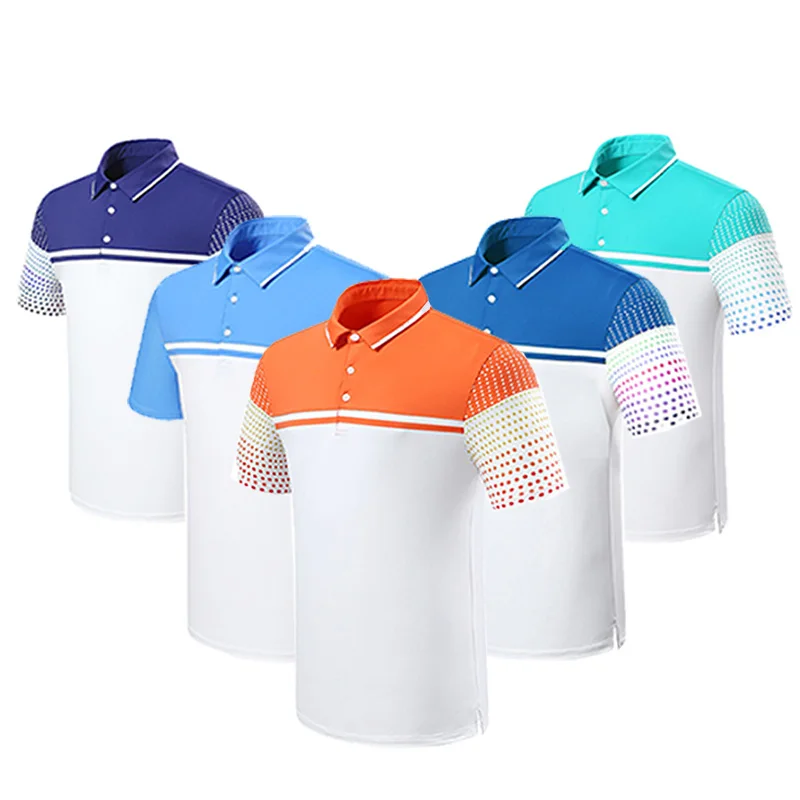 
CHEAP CUSTOM printed golf polo shirt for men polo golf t-shirts golf apparel 