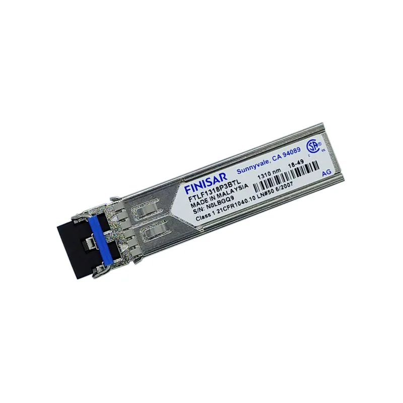 Original Finisar FTLF1318P3BTL-FC Industrial Temperature 1.25 Gb/s RoHS Compliant LW Pluggable SFP Transceiver
