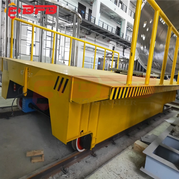 battery powered automatic railway cart on rails