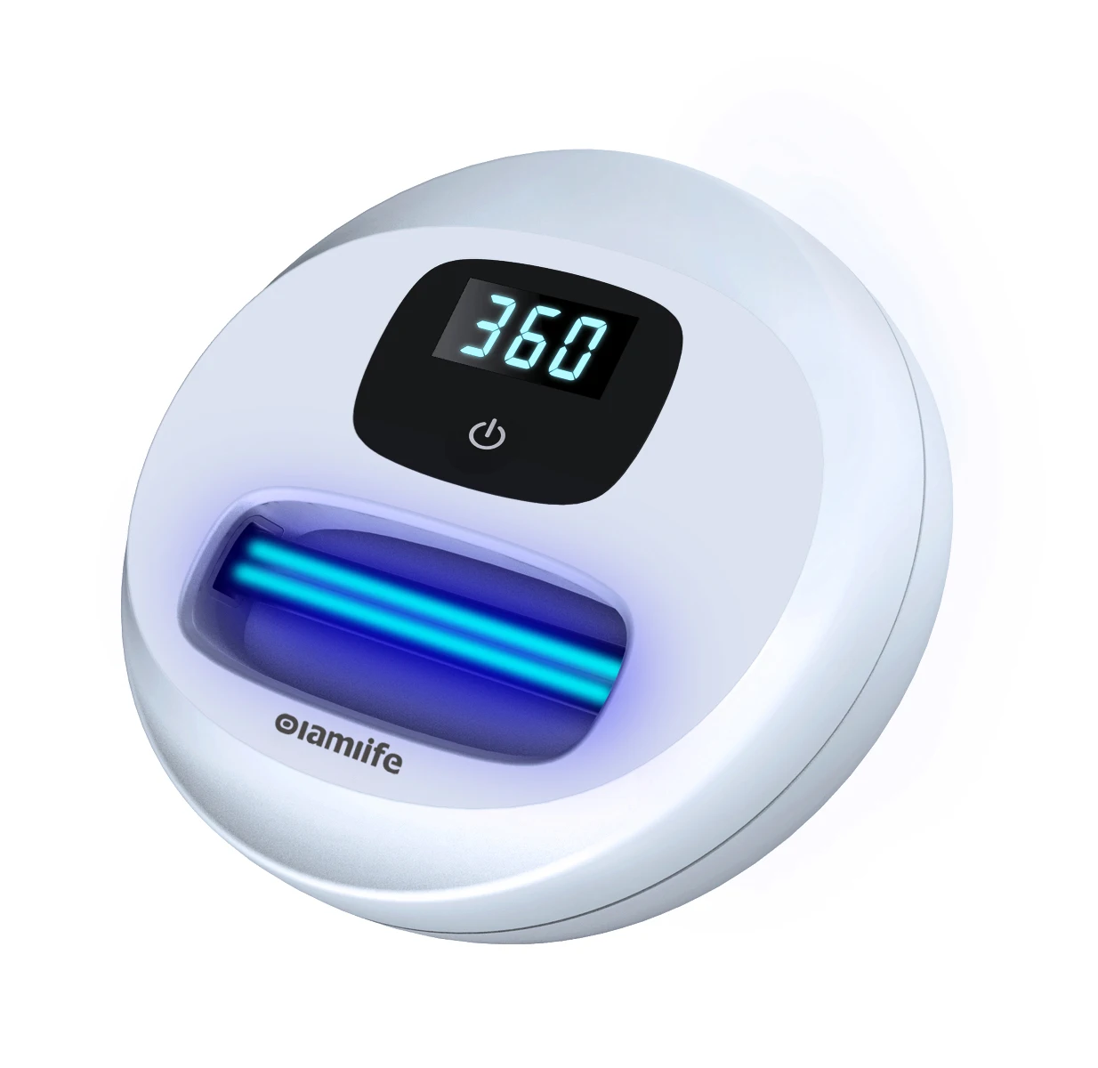 
Olamlife Home Sets Bathroom Accessory LED UV Light UV Sanitizing Box Toilet Sterilizer 