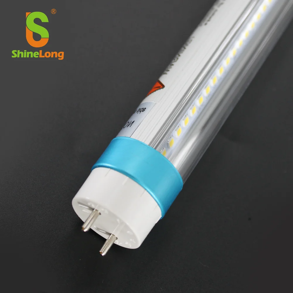 ShineLong T8 G13 Светодиодная трубка трубчатый алюминиевый корпус + ПК без риска 7 лет гарантии для офисов/заводов
