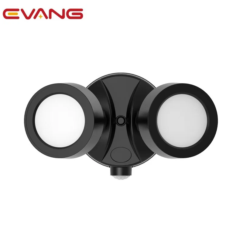 Высококачественный Регулируемый двойной светодиодный светильник 22 Вт, прожектор для безопасности