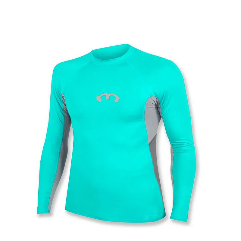 OEKO-TEX Low quantity 300pcs  uv swim rash guard shirt women UPF 50 uv top swim rashie chlorine resistant