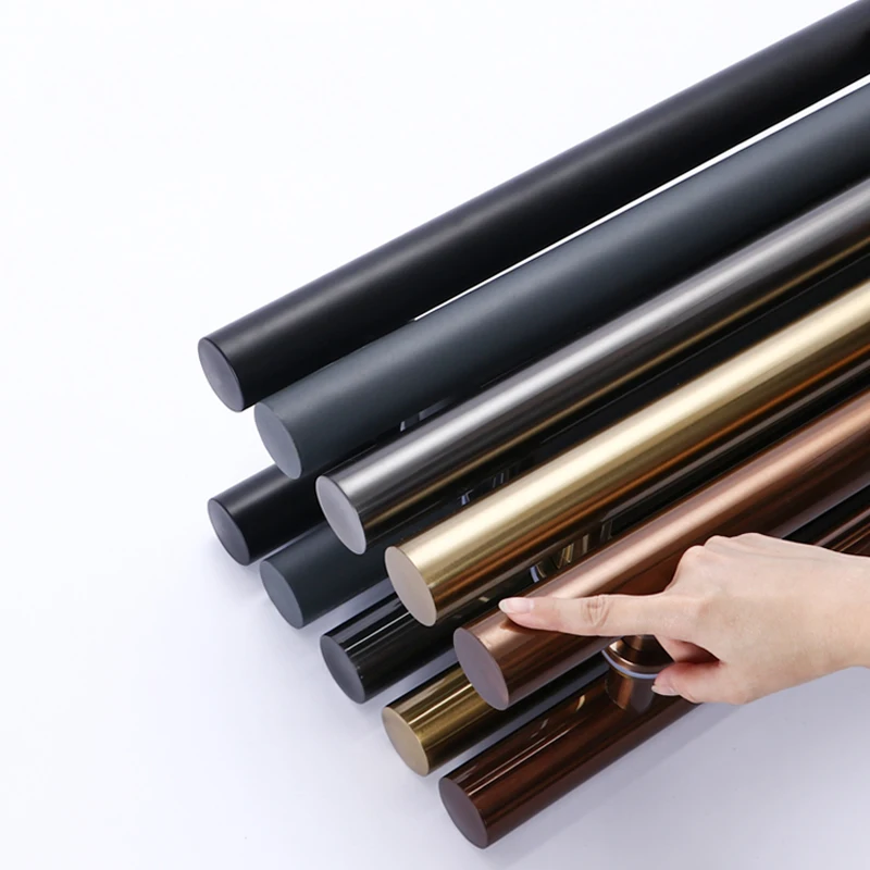 Bathroom Toilet Handle Shower Room Push Pull Glass Door Handle 304 Stainless Steel Door Handle