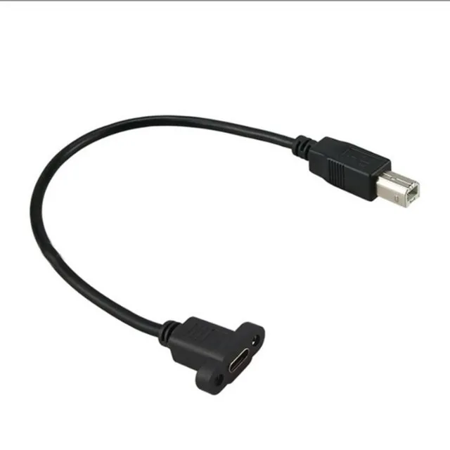 factory production USB B male to type C female printer cable