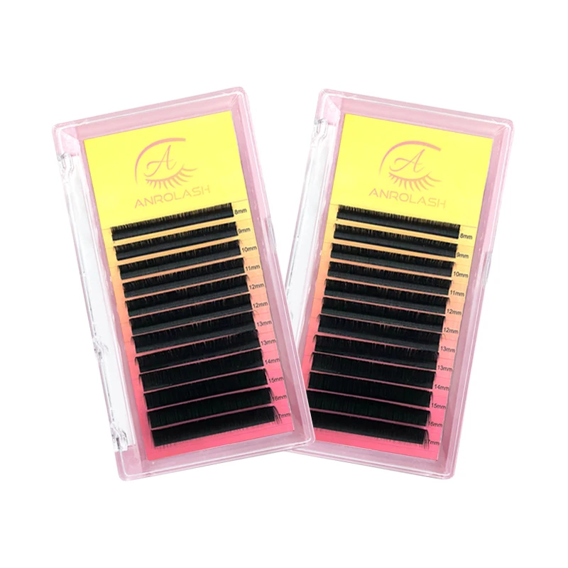 Wholesale 8-15mm Mix Eyelashes Extension Trays Silk Eyelash Extension Volume Lashes Classic Lashes Extension
