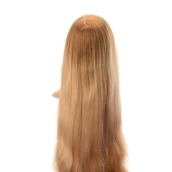 newtimeshair brazilian hair blonde long women injected skin ombre wigs human hair lace front wig