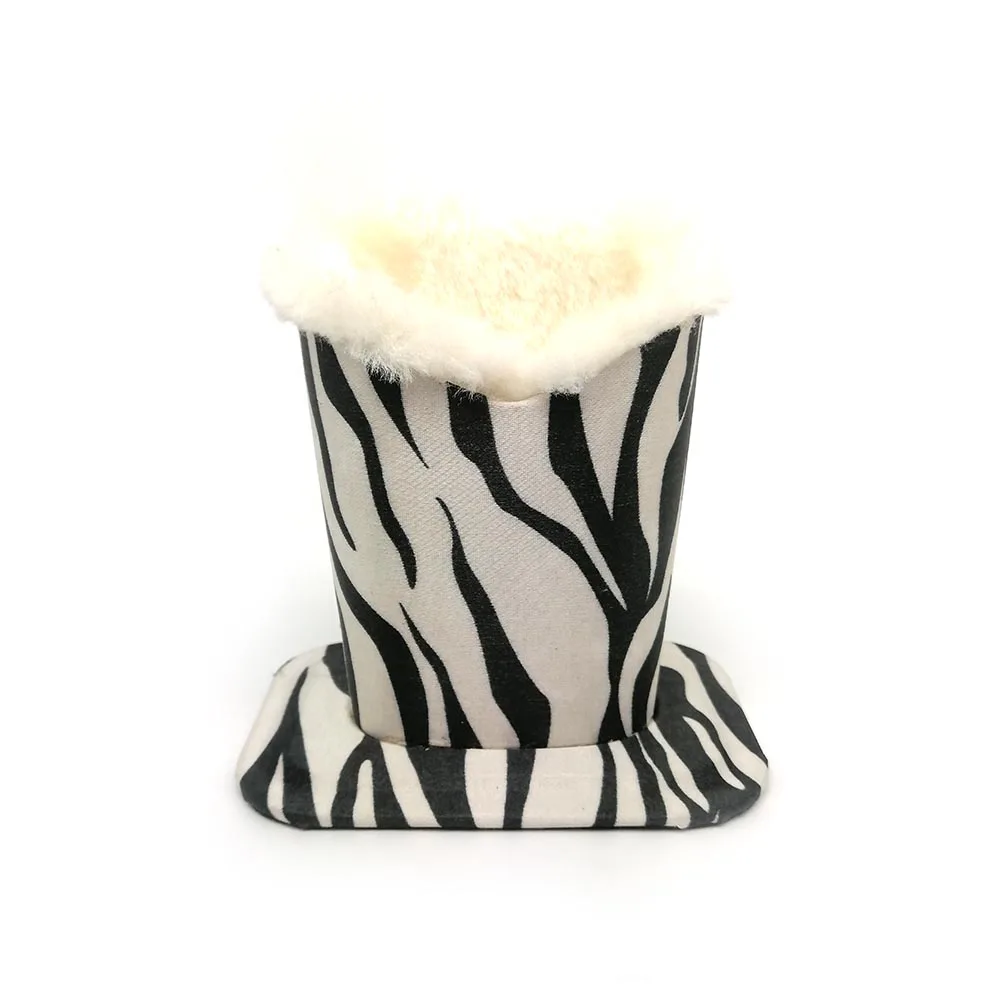 Animal Pattern PU Leather Decorative Sunglasses Eyeglasses Holder Stand