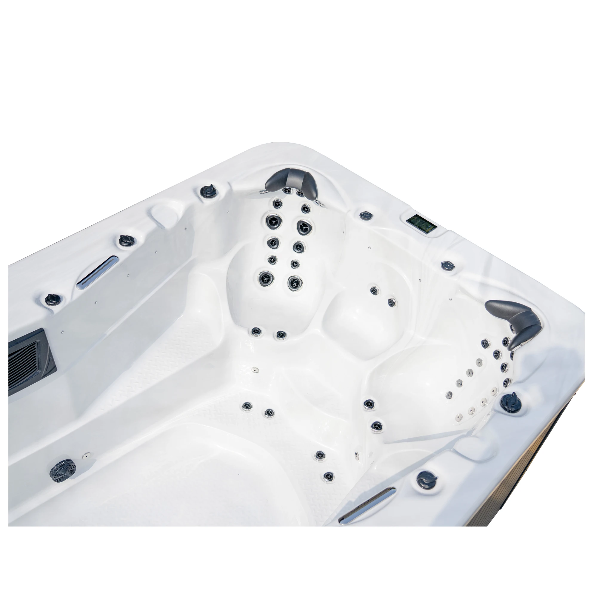 Attractive Acrylic Home Spa Smart Control Panel Swim Spa Automatic Pool Massage Outdoor Spa