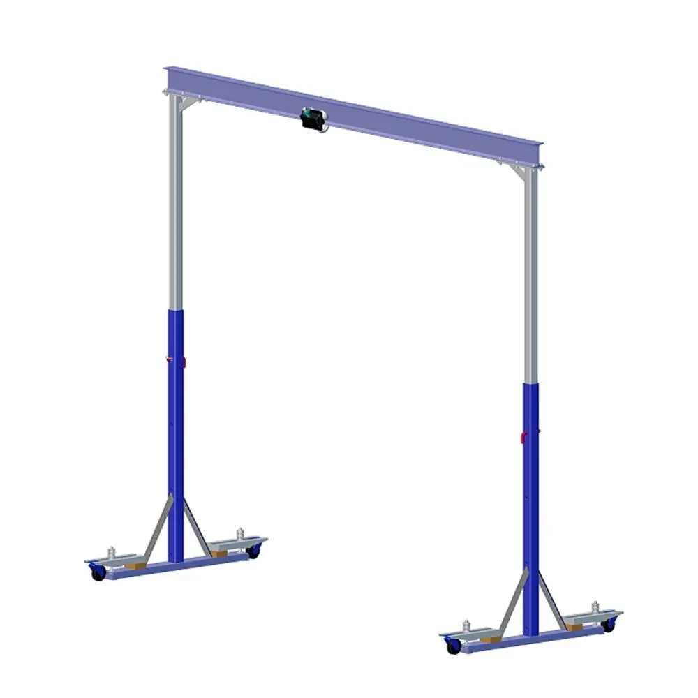 0.5t, 1t, 2t Adjustable mini gantry crane